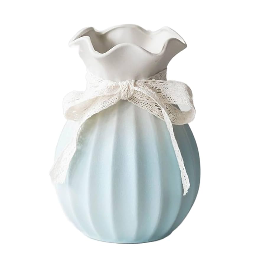 USA 作家【Kathy Erteman】フラワーベース　花瓶 陶器 花瓶 陶器 インテリア置物 デザイン 小さい 3つセット わかさま